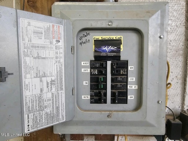 utilities featuring electric panel