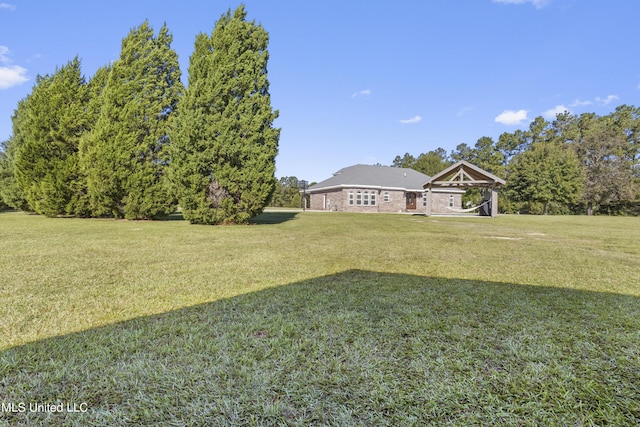 10186 Wire Rd, Vancleave, MS 39565 - view of green lawn