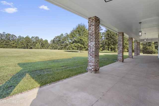 10186 Wire Rd, Vancleave, MS 39565 - view of patio