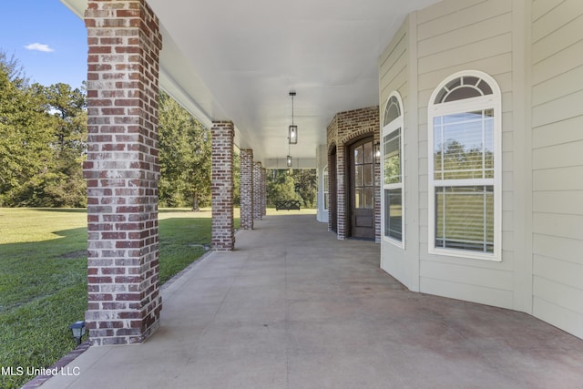 10186 Wire Rd, Vancleave, MS 39565 - view of patio