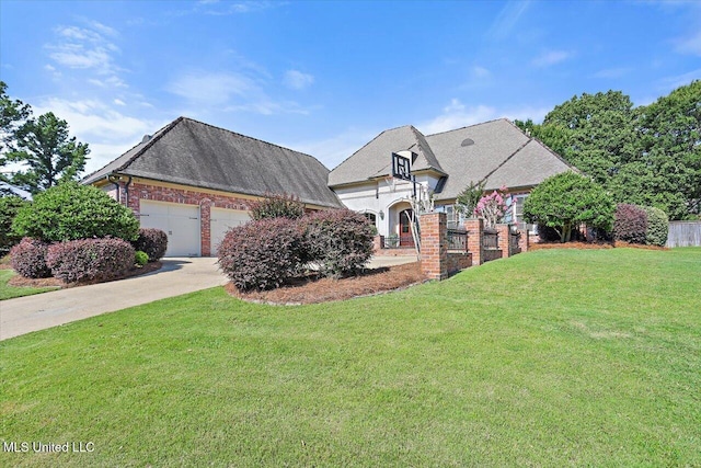 105 Victoria Pl, Madison, MS 39110 - french provincial home with driveway, brick siding, and a garage