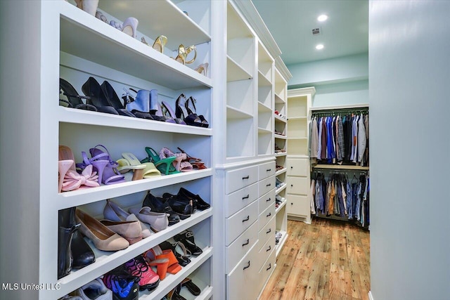 105 Victoria Pl, Madison, MS 39110 - walk in closet with light wood-type flooring