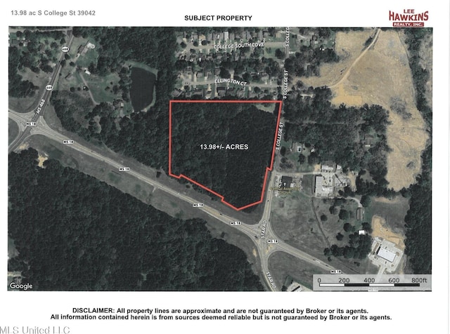 S College St, Brandon MS, 39042 land for sale