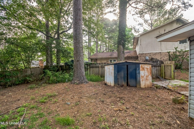 108 Fairdale Pl, Brandon, MS 39042 - fenced backyard featuring a shed