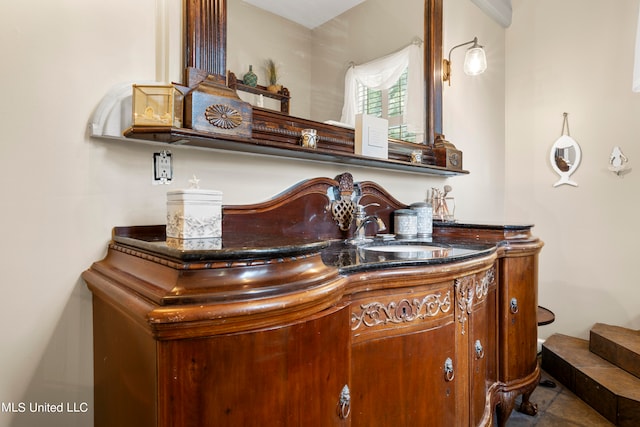 interior details featuring sink