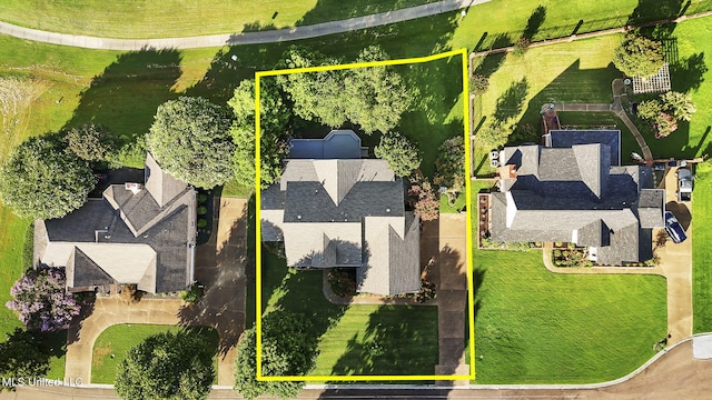 7906 Kirkwood Cv, Olive Branch, MS 38654 - view of property location with property boundaries highlighted
