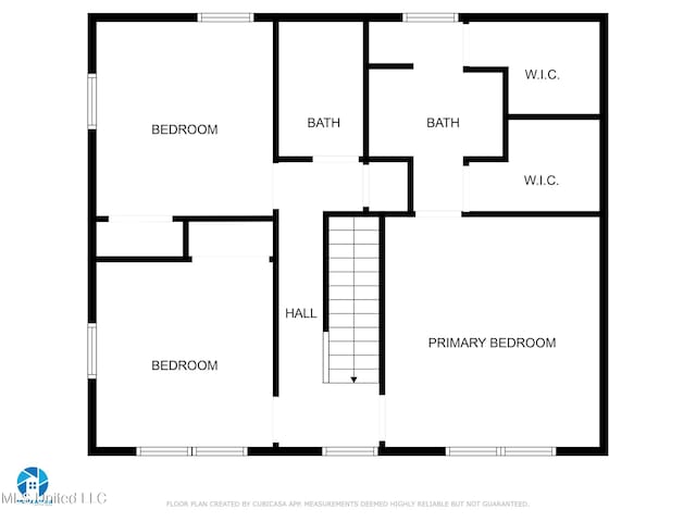 6910 Apuwai Pl, Diamondhead, MS 39525 - view of property floor plan