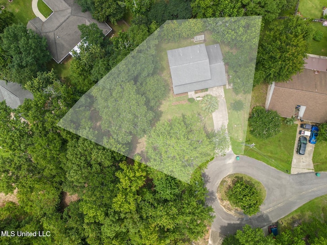 6910 Apuwai Pl, Diamondhead, MS 39525 - aerial view