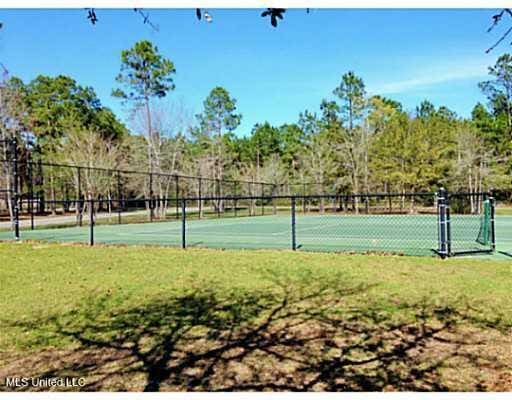 view of tennis court