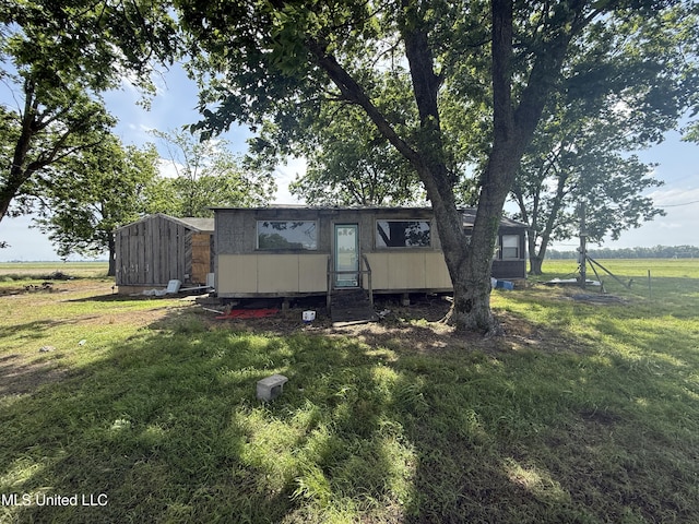 111 Muzzi Rd, Shaw, MS 38773 - view of front facade featuring a front yard and entry steps
