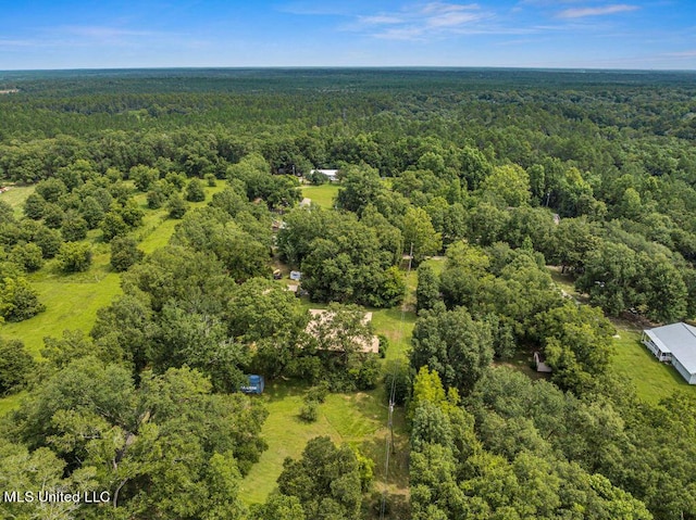 20332 Red Bird Hill Rd, Gulfport, MS 39503 - aerial view of property's location with a heavily wooded area