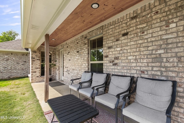 123 Bailey Cv, Canton, MS 39046 - view of patio / terrace