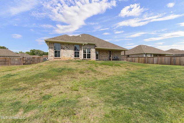 123 Bailey Cv, Canton, MS 39046 - rear view of property featuring brick siding