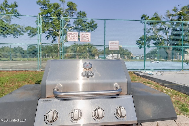 exterior view of fence