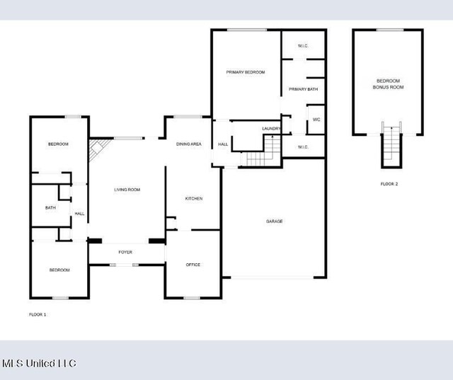 7741 Meadow Ridge Ln, Olive Branch, MS 38654 - room layout