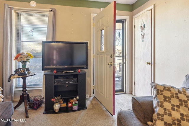 view of living room