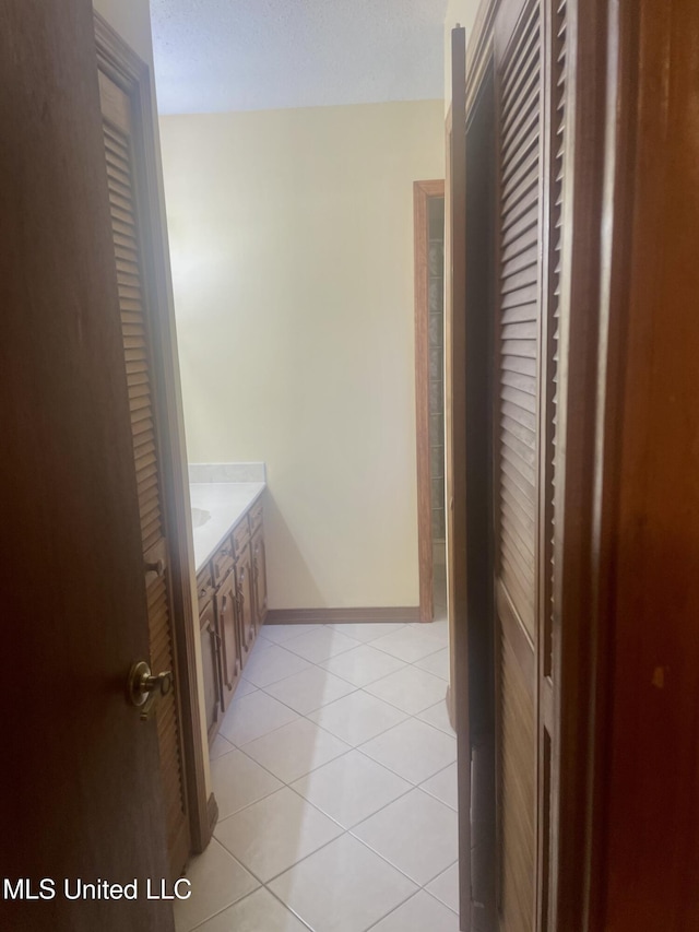 2909 Pimlico Dr, Ocean Springs, MS 39564 - bathroom with tile patterned floors and baseboards