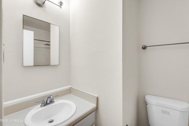 2309 Cottonwood Dr, Gulfport, MS 39503 - bathroom with toilet and vanity