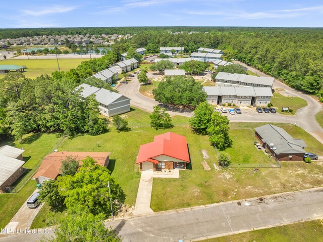 2309 Cottonwood Dr, Gulfport, MS 39503 - bird's eye view with a forest view and a residential view