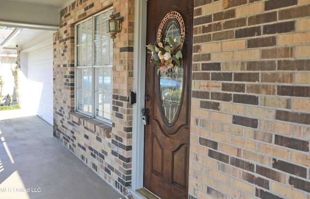 view of property entrance