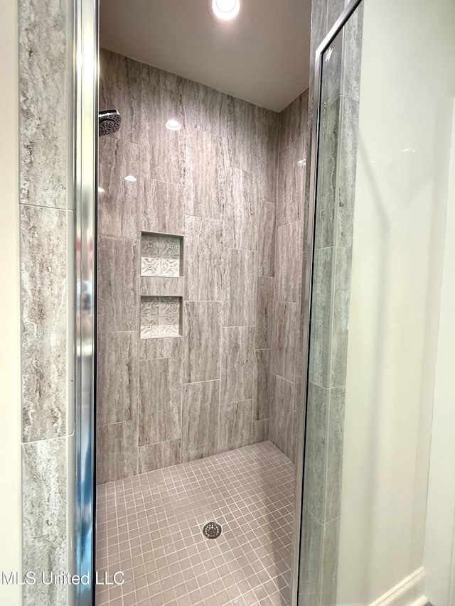 full bath with a stall shower