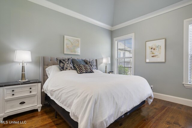 508 Forest Glen Ln, Brandon, MS 39047 - bedroom featuring dark wood-style floors