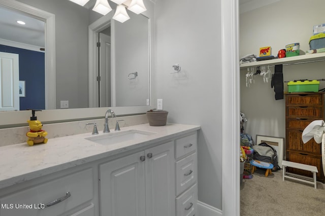 508 Forest Glen Ln, Brandon, MS 39047 - bathroom with vanity