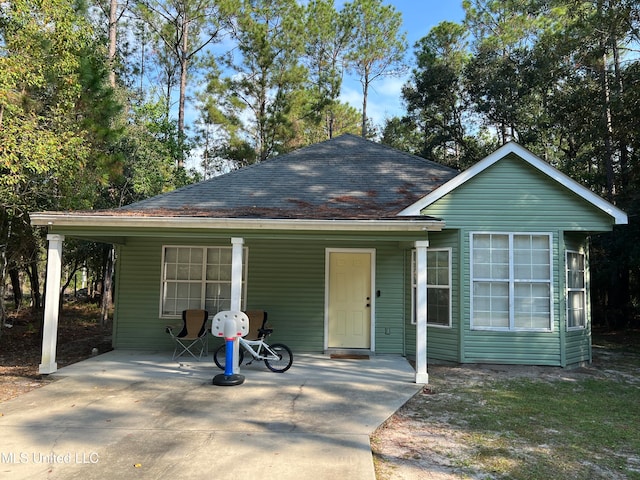 view of bungalow