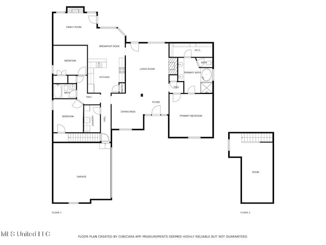 3753 Kenton Dr, Southaven, MS 38672 - floor plan / room layout