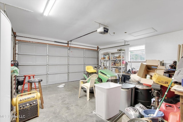 8809 Old Walnut Rd, Ocean Springs, MS 39564 - garage with a garage door opener