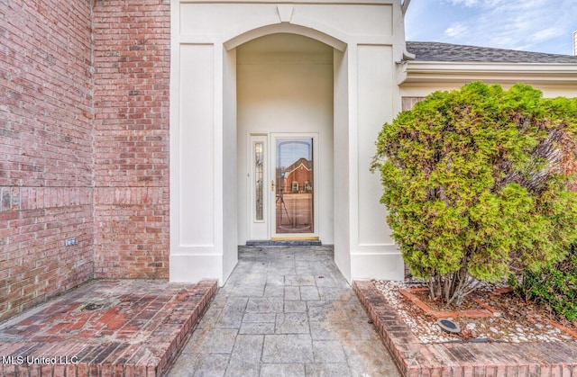 view of property entrance