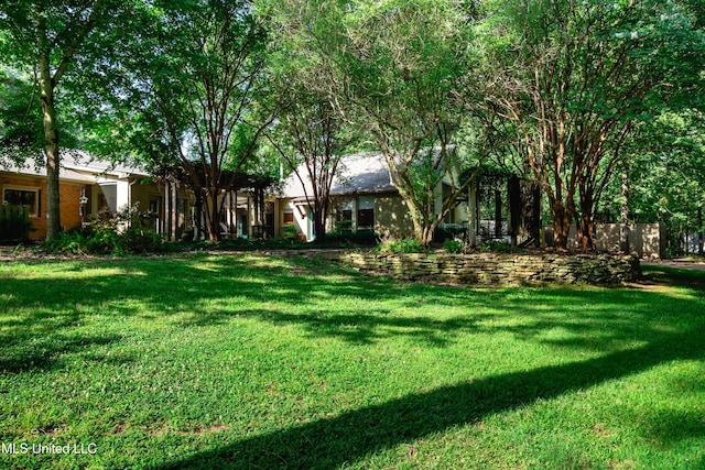 6147 Wirtz Rd, Flowood, MS 39232 - view of green lawn