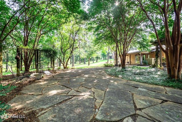 6147 Wirtz Rd, Flowood, MS 39232 - view of patio / terrace