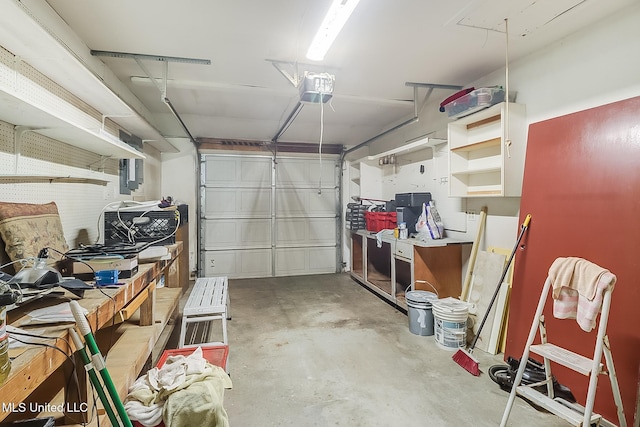 5211 Washington Ave, Gulfport, MS 39507 - garage with a garage door opener and electric panel