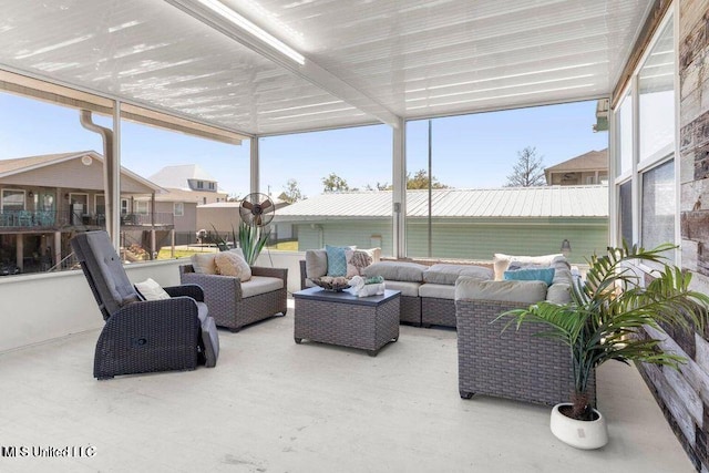 842 Deer Dr, Bay Saint Louis, MS 39520 - sunroom with plenty of natural light