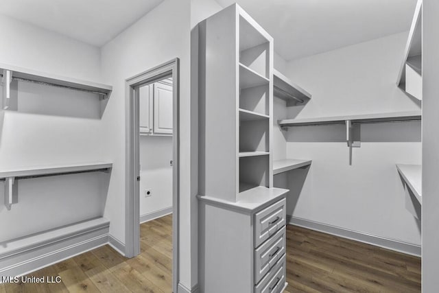 115 Grayson Way, Madison, MS 39110 - spacious closet with dark wood-type flooring
