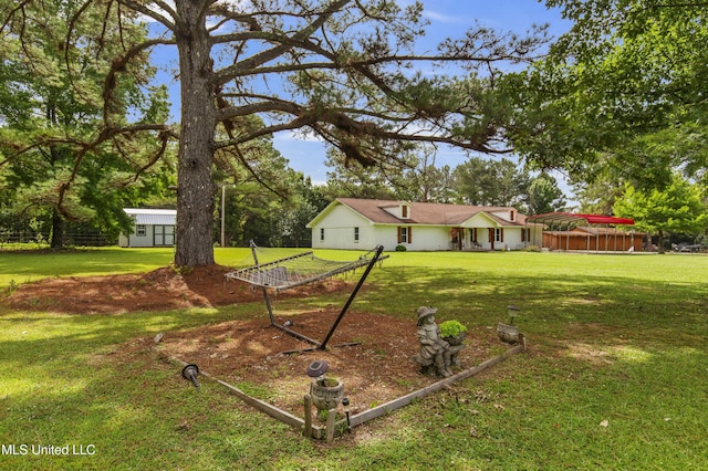 156 Cobbville Rd, Canton, MS 39046 - view of yard