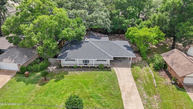 371 Lakeview Blvd, Biloxi, MS 39531 - aerial view of property and surrounding area