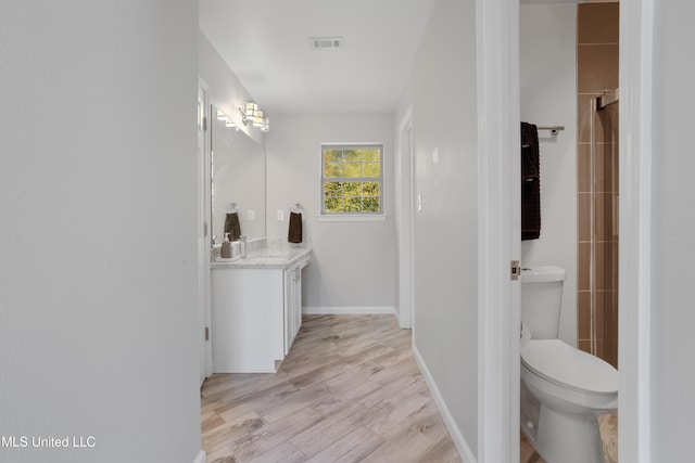 2869 Honduras Dr, Gautier, MS 39553 - bathroom with vanity and wood finished floors