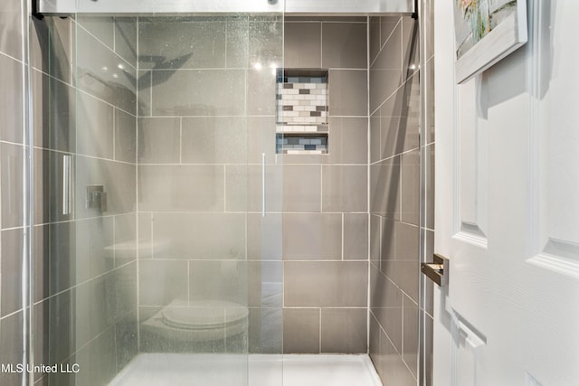 2869 Honduras Dr, Gautier, MS 39553 - bathroom featuring a stall shower