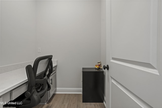 9363 Taylor Pl, Ocean Springs, MS 39564 - office featuring wood finished floors and baseboards