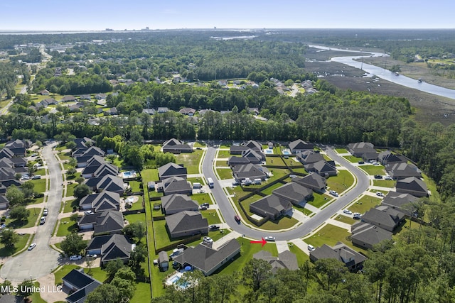 9363 Taylor Pl, Ocean Springs, MS 39564 - aerial view of property's location featuring nearby suburban area
