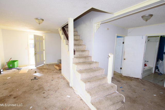 view of staircase