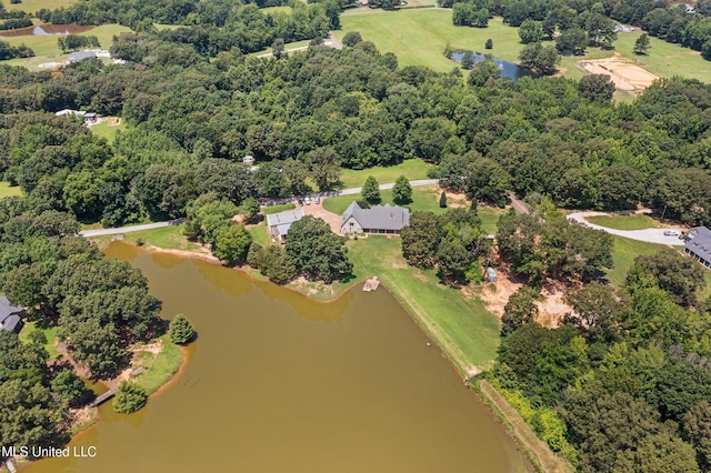 445 Carey Chapel Rd, Red Banks, MS 38661 - aerial view of a large body of water