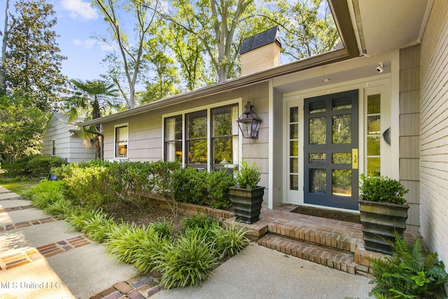 view of property entrance