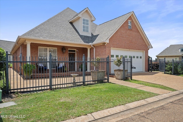 25 Savannah Cir, Brandon, MS 39047 - view of front of property with brick siding, concrete driveway, roof with shingles, and an attached garage