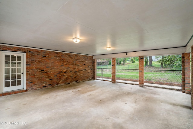 interior space featuring plenty of natural light