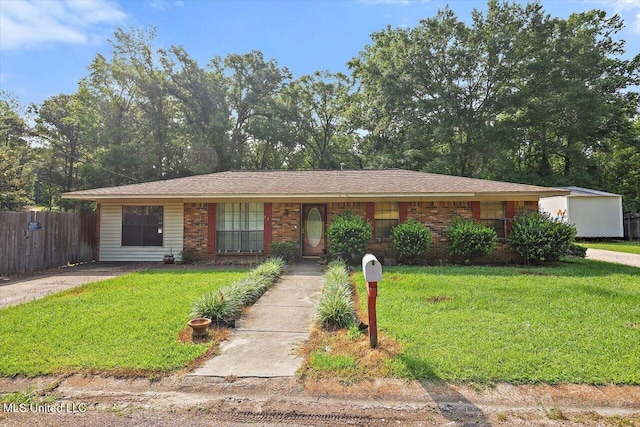 428 Simpson Cir, Mendenhall, MS 39114 - ranch-style house featuring brick siding