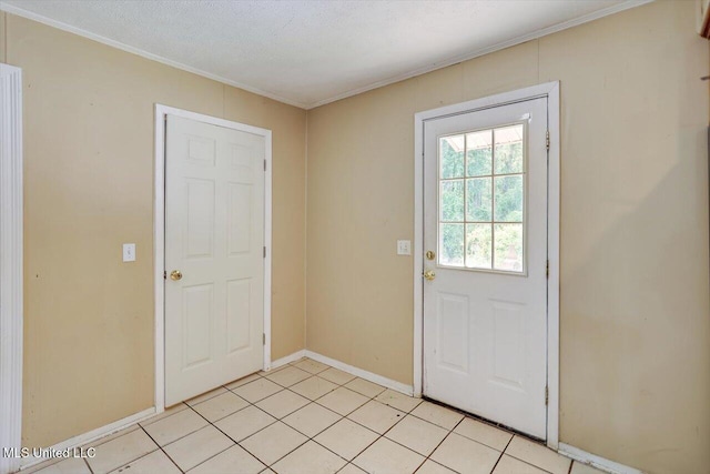 428 Simpson Cir, Mendenhall, MS 39114 - doorway to outside with crown molding and baseboards