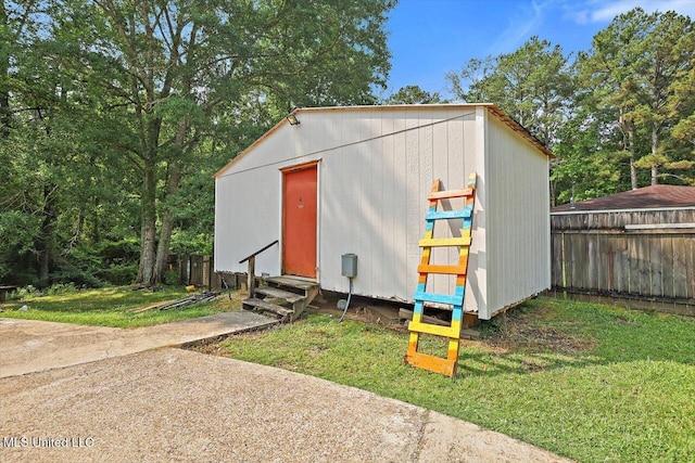 428 Simpson Cir, Mendenhall, MS 39114 - view of outdoor structure featuring entry steps